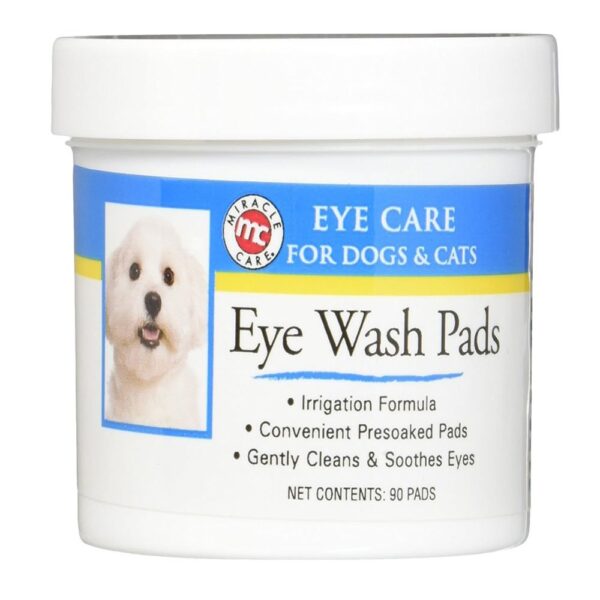 Miracle Care Eye Wash Pads For Dogs And Cats Made In USA